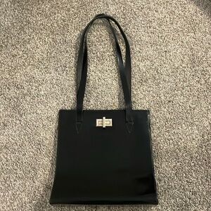2 Effe black leather purse